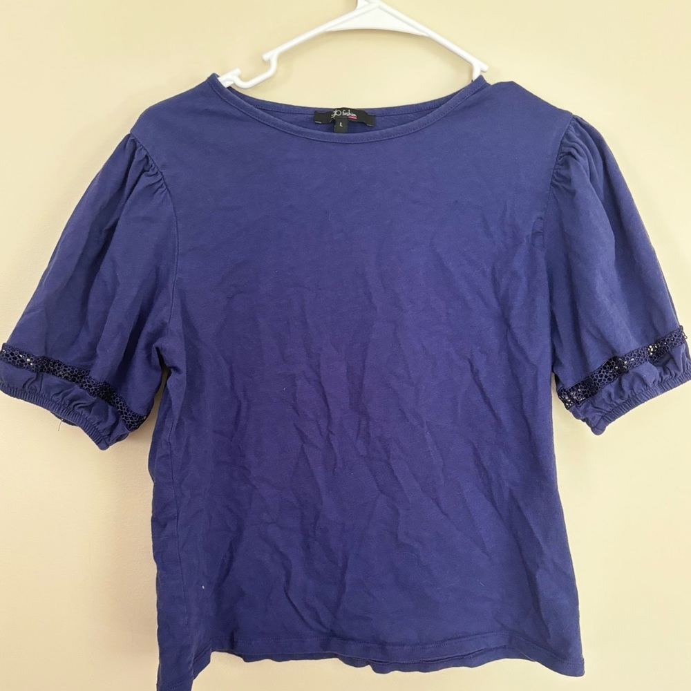 Navy blouse